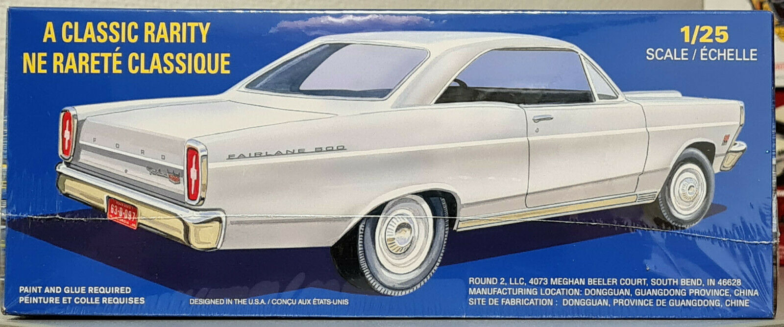 AMT1263 1966 Ford Fairlane 427 1:25