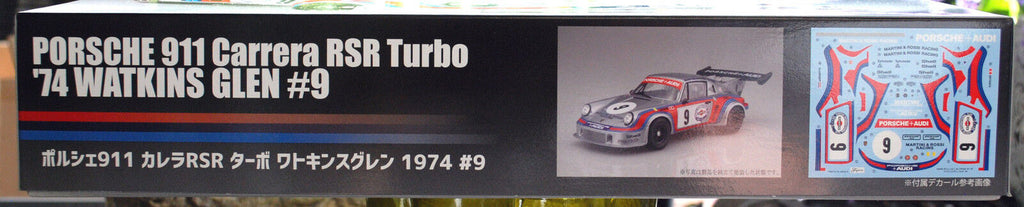 1974 Porsche 911 Carrera RSR Turbo Watkins Glenn # 9 Martini 1:24 Fujimi 126494