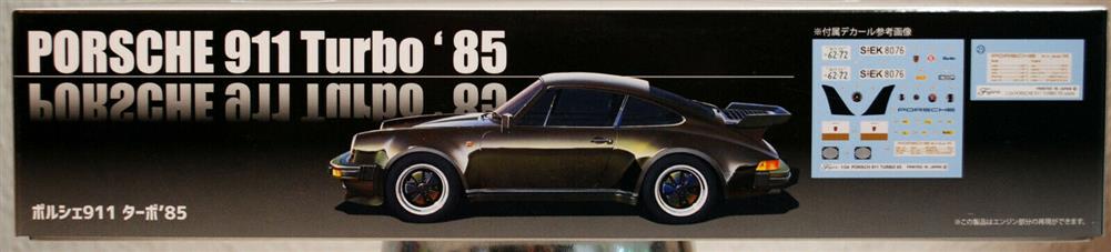 Fujimi 126593 1985 Porsche 911 Turbo ( 930 ) G-Modell Enthusiast Bausatz 1:24