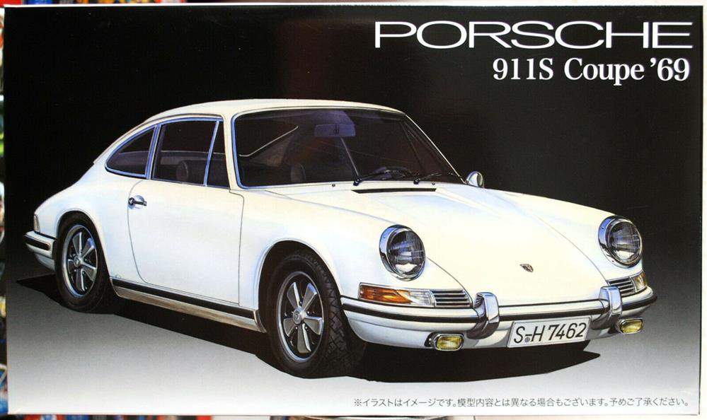 Fujimi 126685 1969 Porsche 911S Coupe Enthusiast 1:24