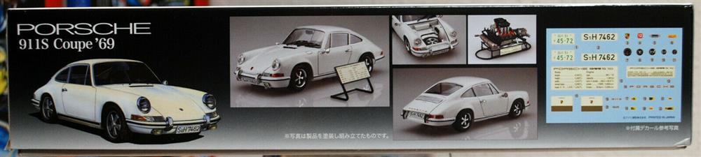 Fujimi 126685 1969 Porsche 911S Coupe Enthusiast 1:24