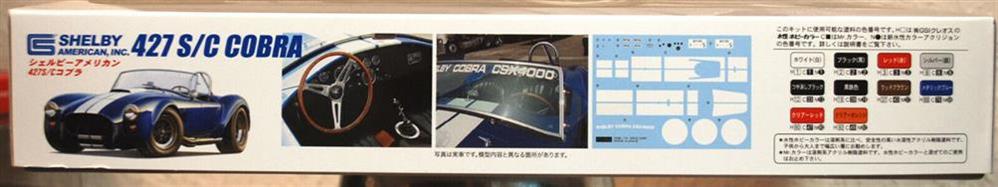 Fujimi 126708 1965 Shelby Cobra 427 S/C 1:24 Bausatz