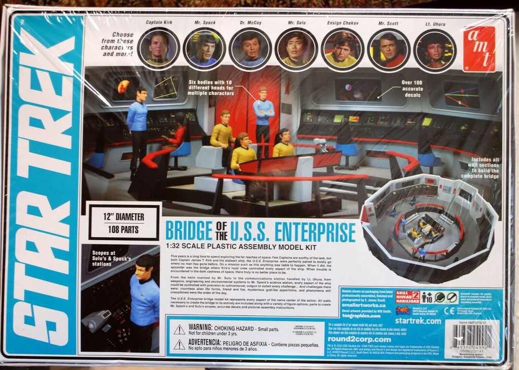 AMT 1270 Star Trek Bridge of USS Enterprise wieder 2022