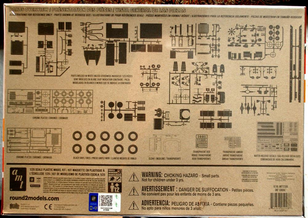 AMT 1272 GMC General 1:25