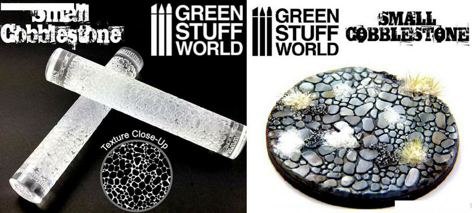 Relief Rollen Präge Rolle Rolling Pin Diorama Vignette Green Stuff World