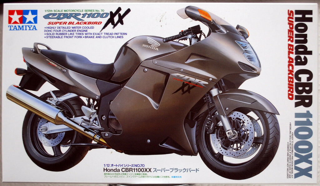 1996 Honda CBR 1100 XX Super Blackbird 1:12 Tamiya 14070
