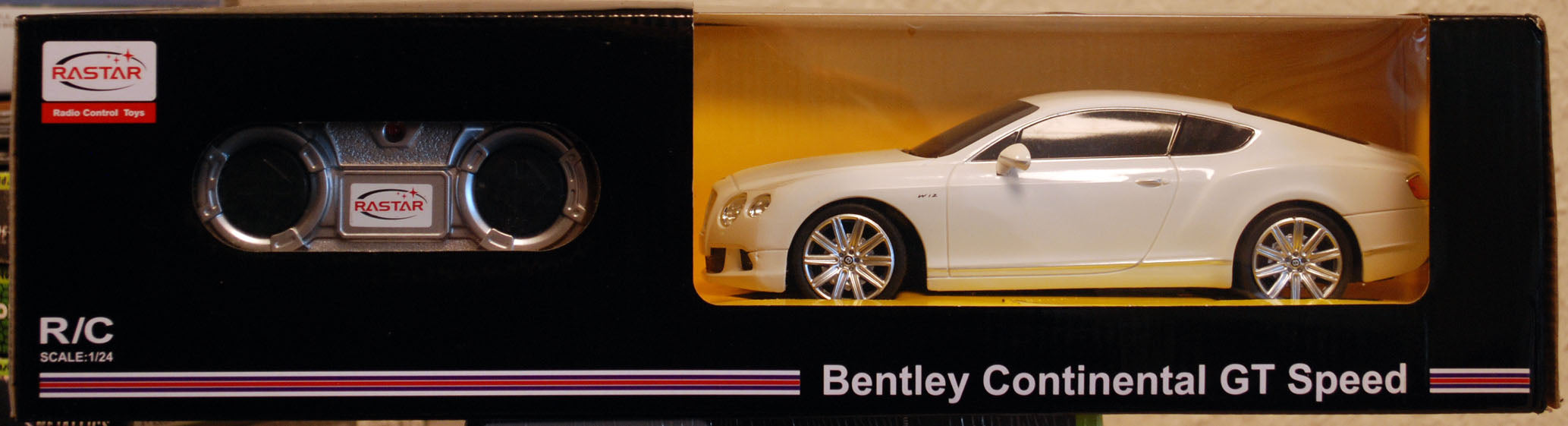 2007 Bentley Continental GT Speed, 1:24, Rastar 48600