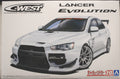 Aoshima 058978 2015 Mitsubishi Lancer Evolution X C - West 1:24 JDM