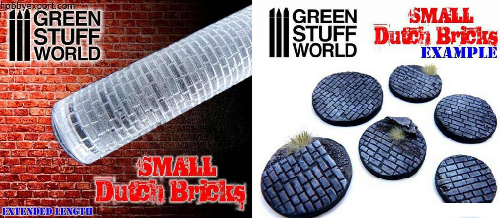 Relief Rollen Präge Rolle Rolling Pin Diorama Vignette Green Stuff World