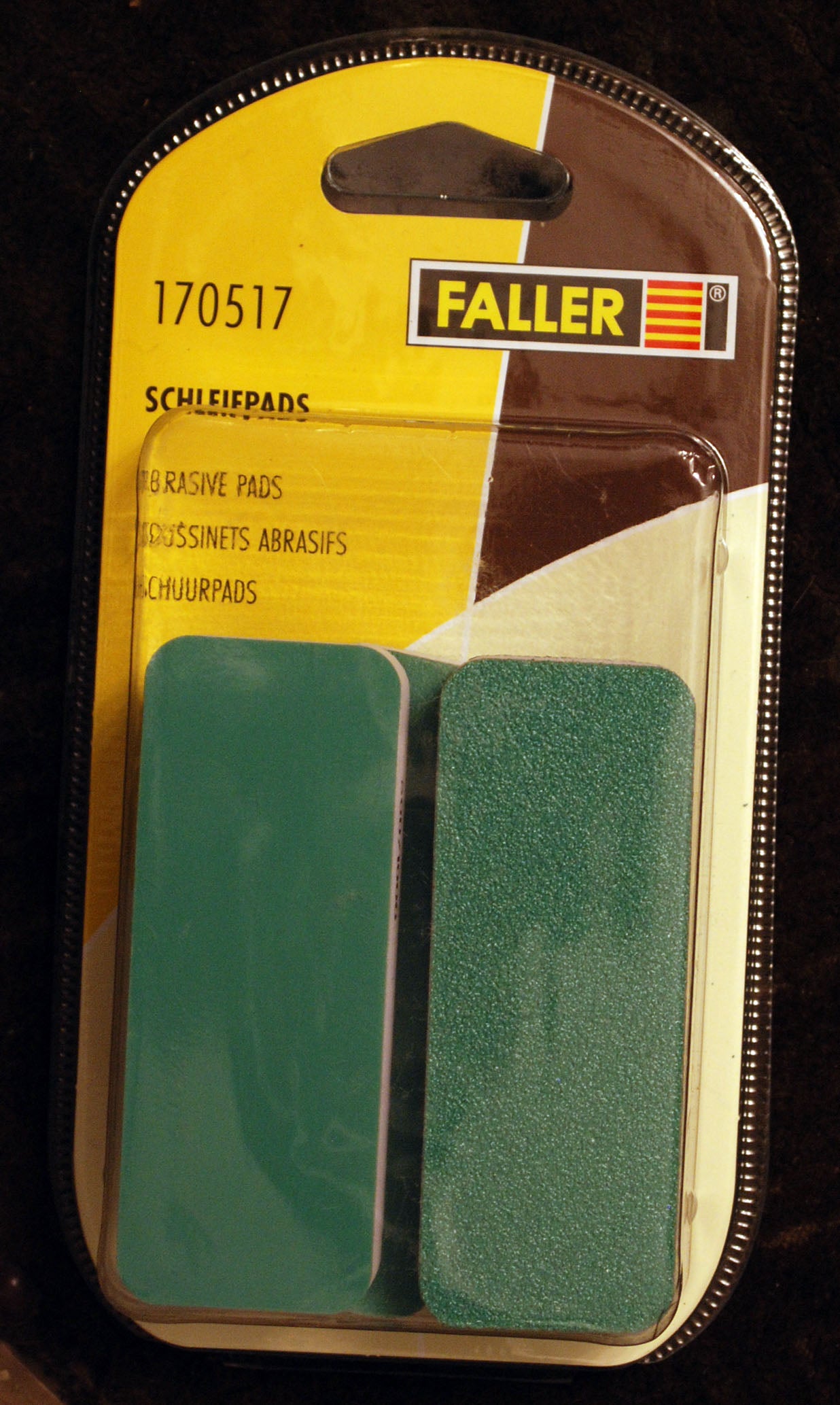 Faller 170517 Schleifpads 60er Körnung bis 1.000er 3 teilig
