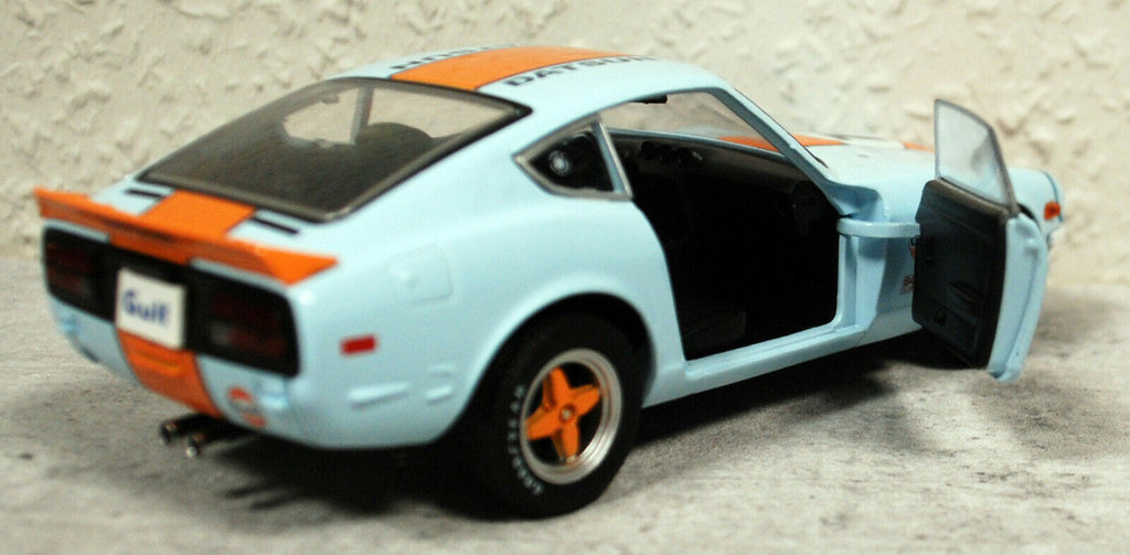 1979 Datsun 240 Z # 70 Gulf Tokyo Torque JDM 1:24 Greenlight 18302