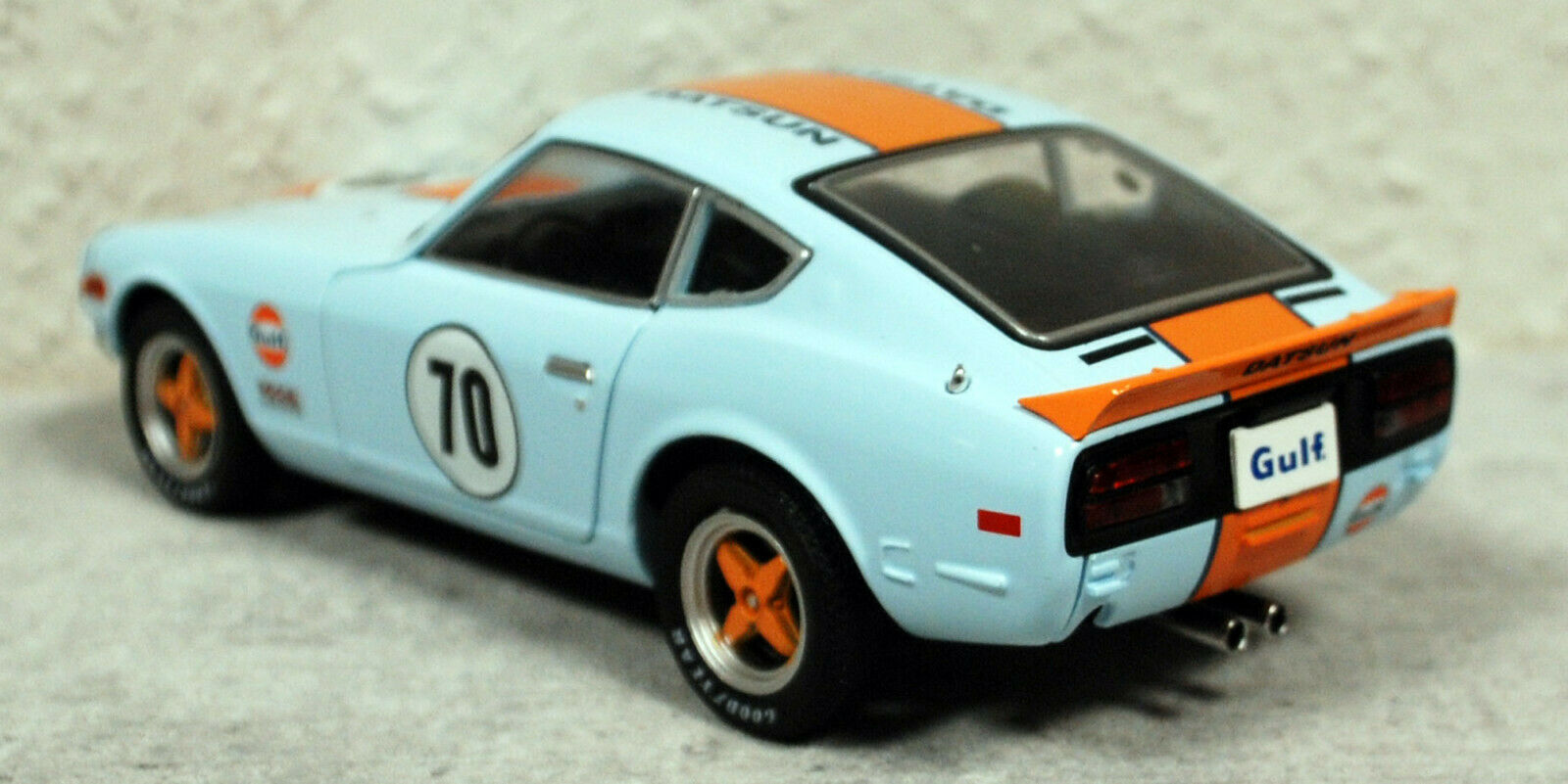 1979 Datsun 240 Z # 70 Gulf Tokyo Torque JDM 1:24 Greenlight 18302