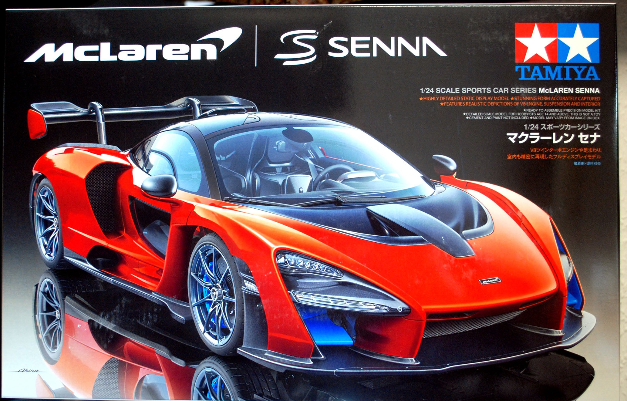 2018 Mc Laren Senna 1:24 Tamiya 24355