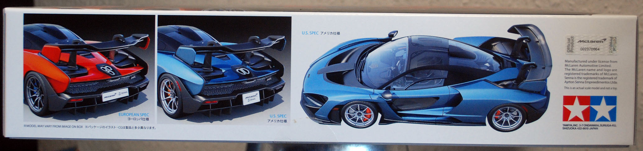 2018 Mc Laren Senna 1:24 Tamiya 24355