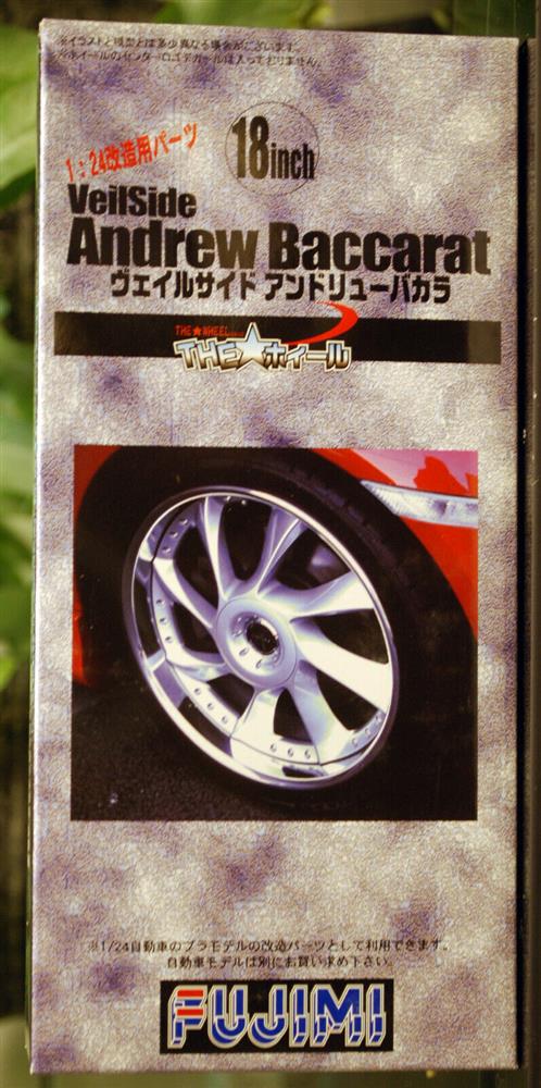 Fujimi 193021 Felgen Veil Side Andrew Baccarat 18" inkl. Pirelli P Zero1:24 #33