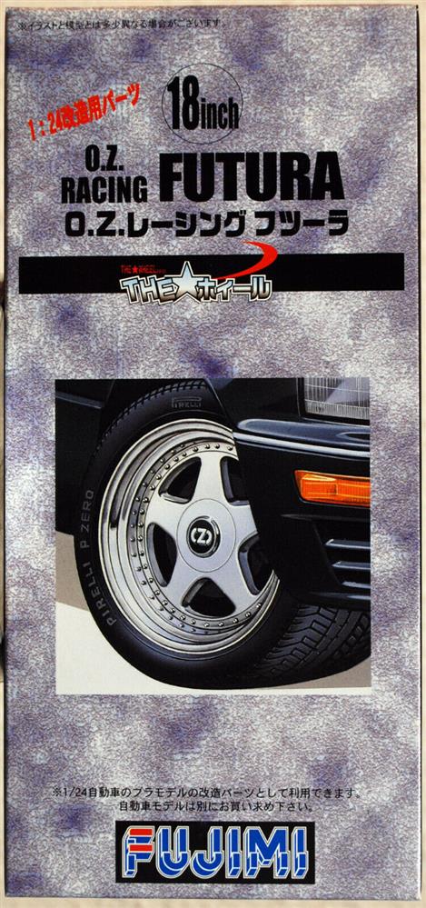 Fujimi 193113 Felgen OZ Racing Futura 18" inkl. Reifen 1:24 #42