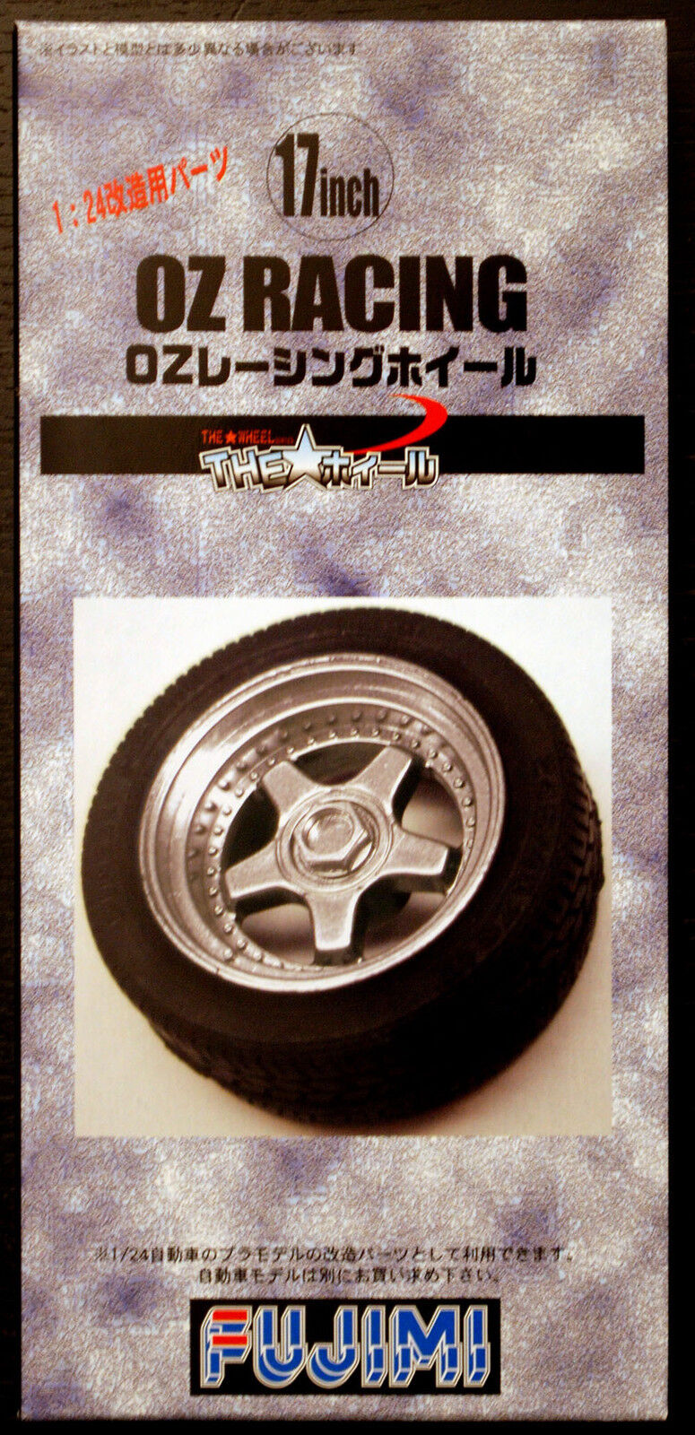Fujimi 193243 Felgen O.Z. OZ Racing 17 Zoll inkl. Reifen+Bremsscheibe 1:24 #55