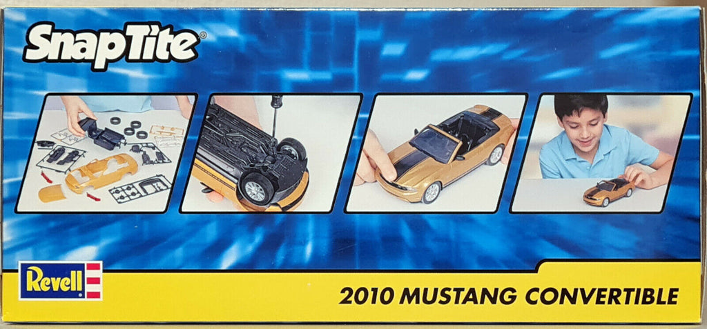 Revell 1936 2010Ford Mustang Convertible Cabriolet Snap 1:25