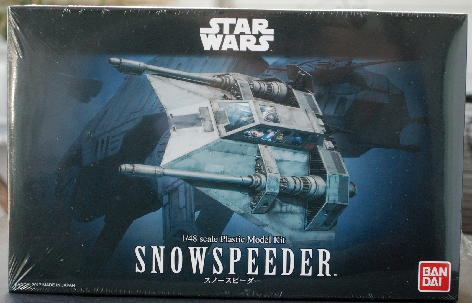 Star Wars Snowspeeder, 1:48, Bandai 196692 neu 2017
