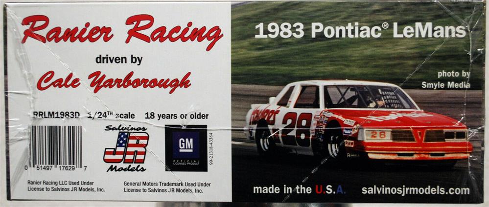 1983 Pontiac Le Mans # 28 Cale Yarborough Hardee´s 1:25 Salvinos JR 176297