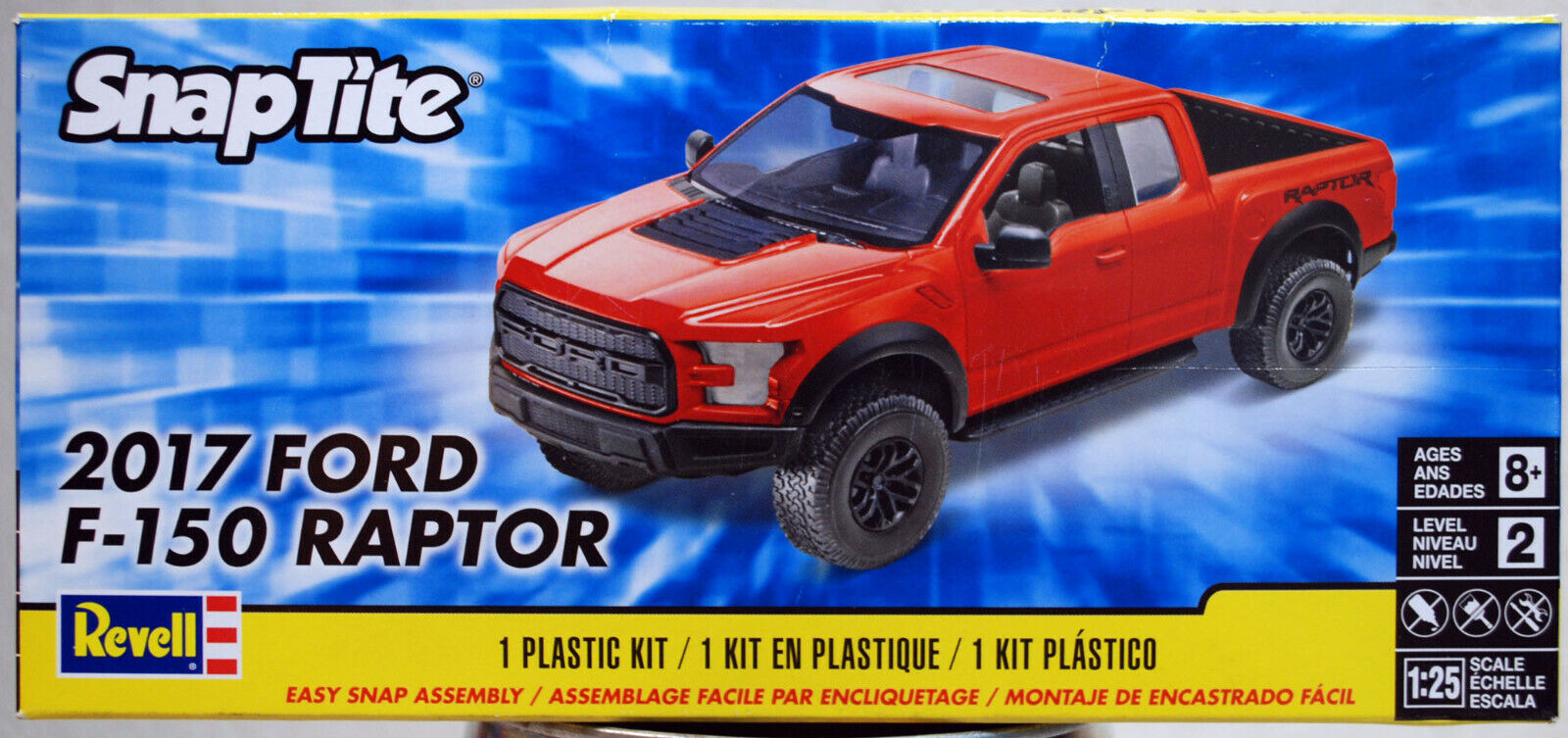 Revell 1985 2017 Ford F 150 Raptor Snap Tite Bausatz 1:25 new 2015 neu