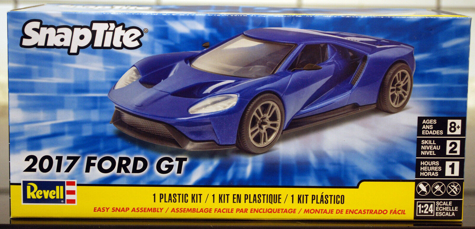 Revell 1987 2017  Ford GT Snap-Kit 1:25 new tool neu 2016 Bausatz
