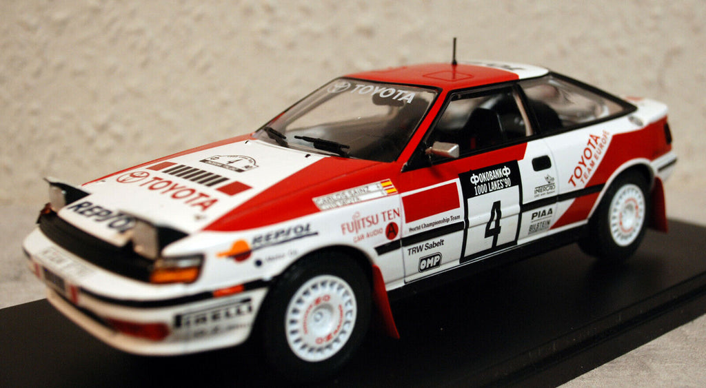 1990 Toyota Celica GT 4 WRC Sainz / Moya # 4 1000 Lakes Rallye 1:24 Altaya