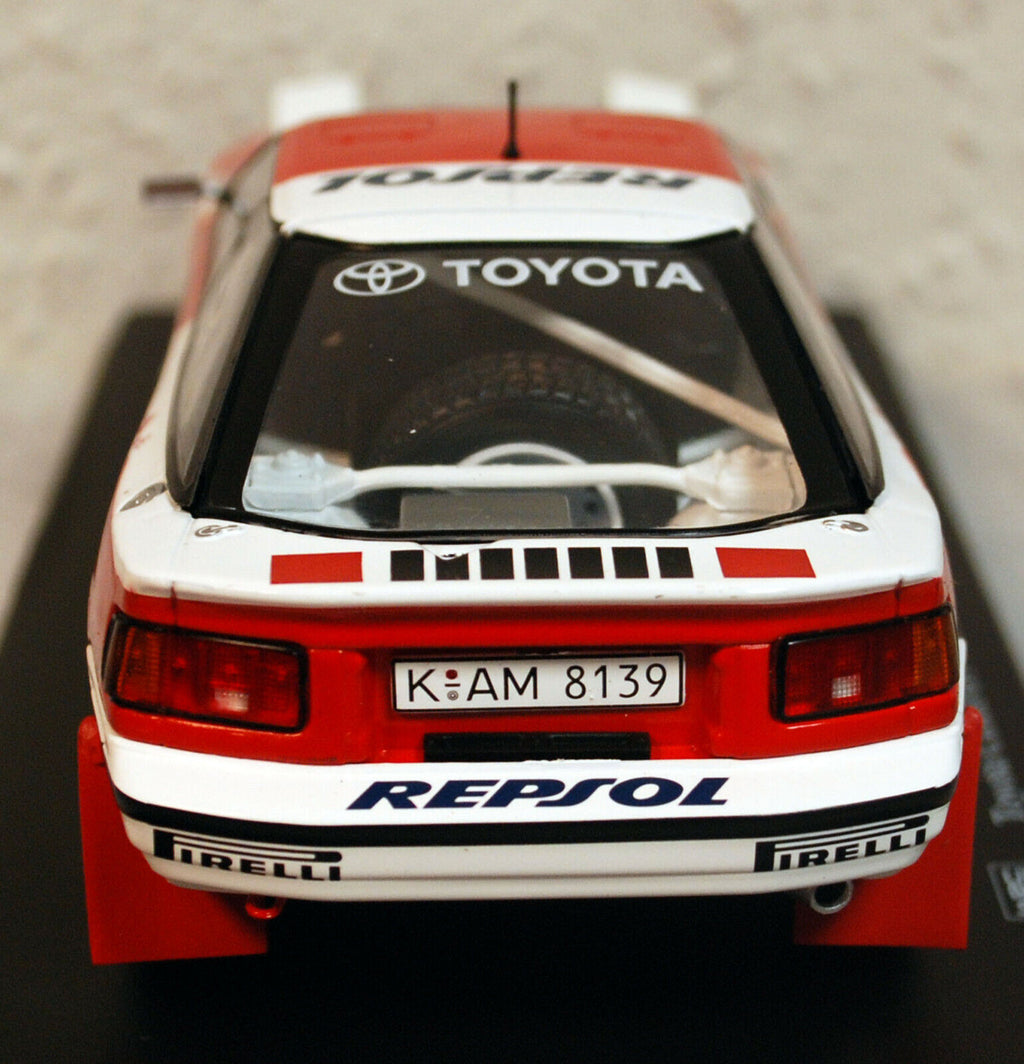 1990 Toyota Celica GT 4 WRC Sainz / Moya # 4 1000 Lakes Rallye 1:24 Altaya