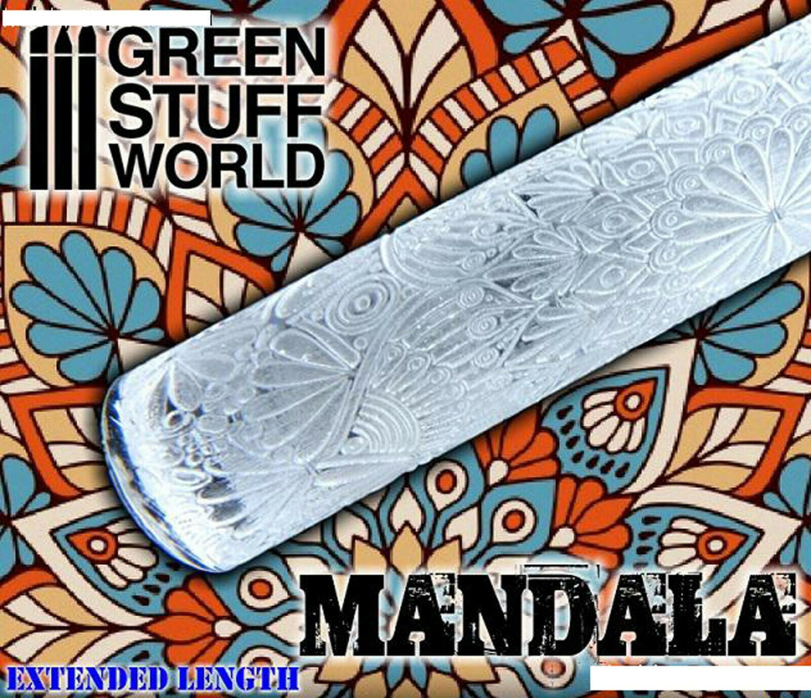 Relief Rollen Präge Rolle Rolling Pin Diorama Vignette Green Stuff World