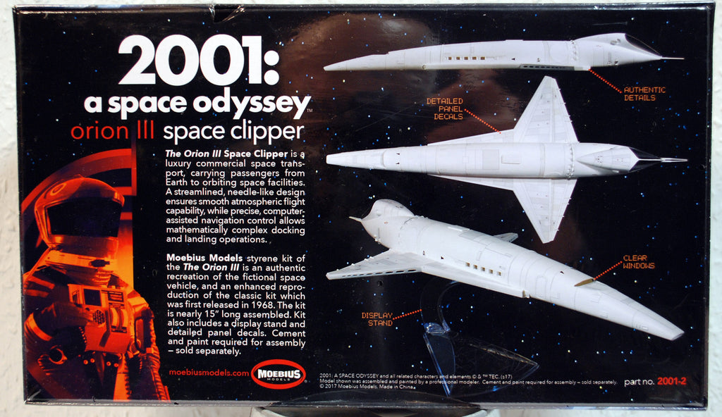 2001: Odyssee im Weltraum Space Clipper Orion III Moebius 2001-2