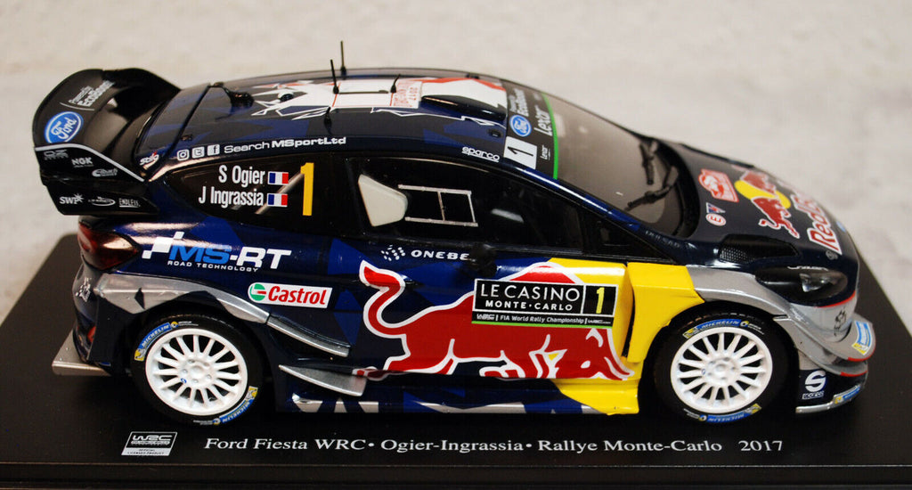2017 Ford Fiesta WRC Red Bull Ogier / Ingrassia # 1 Monte Carlo 1:24 Altaya