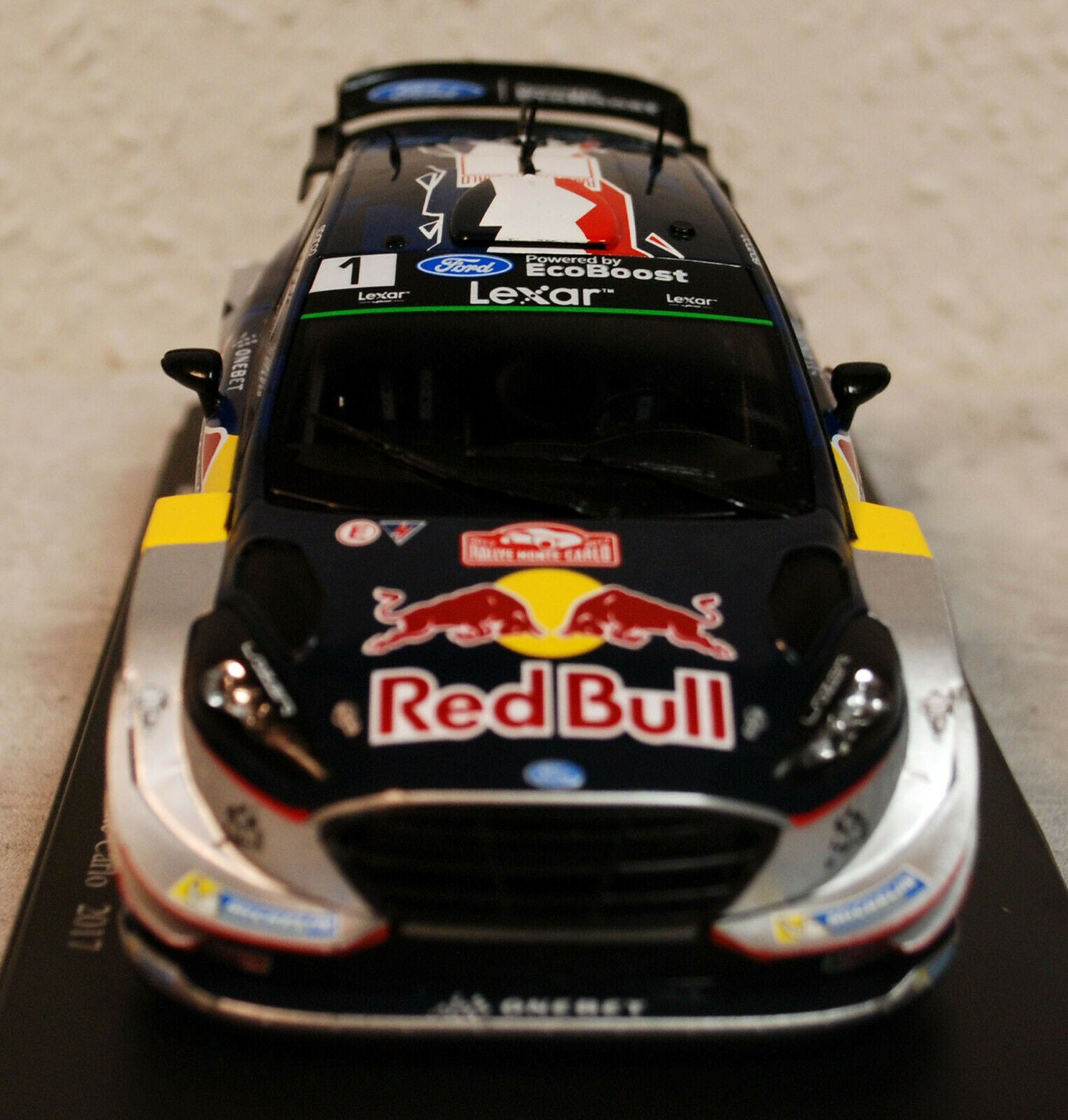 2017 Ford Fiesta WRC Red Bull Ogier / Ingrassia # 1 Monte Carlo 1:24 Altaya