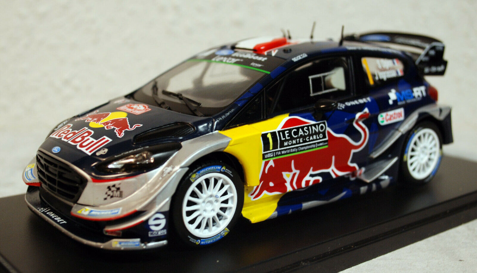 2017 Ford Fiesta WRC Red Bull Ogier / Ingrassia # 1 Monte Carlo 1:24 Altaya