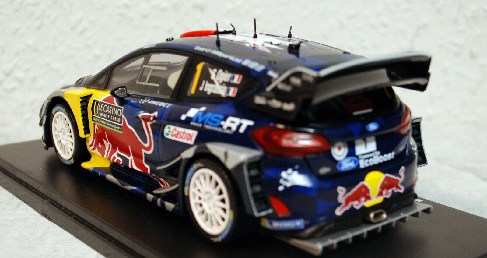 2017 Ford Fiesta WRC Red Bull Ogier / Ingrassia # 1 Monte Carlo 1:24 Altaya