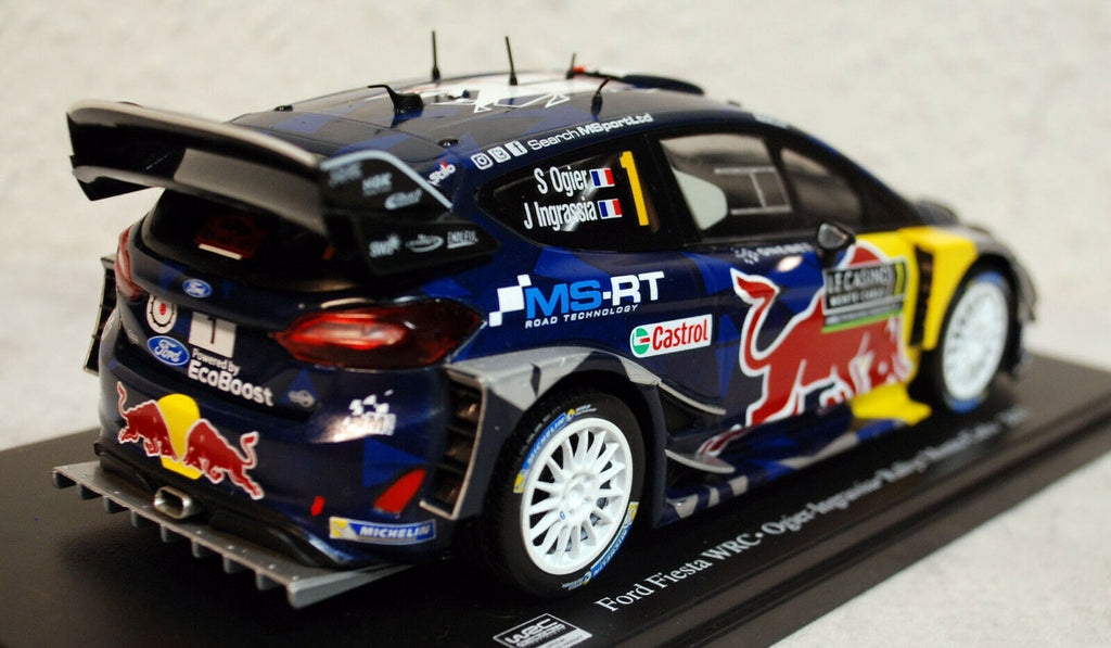 2017 Ford Fiesta WRC Red Bull Ogier / Ingrassia # 1 Monte Carlo 1:24 Altaya