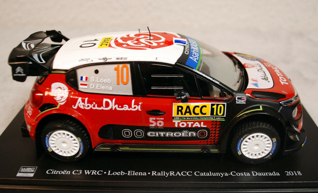 2018 Citroen C3 WRC Loeb / Elena # 10 Rallye Cataluna 1:24 Altaya