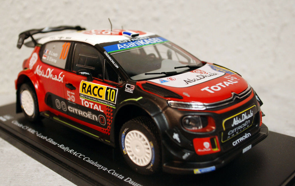 2018 Citroen C3 WRC Loeb / Elena # 10 Rallye Cataluna 1:24 Altaya