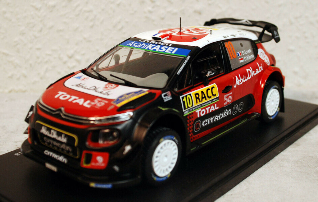 2018 Citroen C3 WRC Loeb / Elena # 10 Rallye Cataluna 1:24 Altaya
