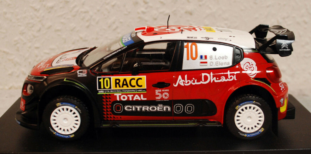 2018 Citroen C3 WRC Loeb / Elena # 10 Rallye Cataluna 1:24 Altaya