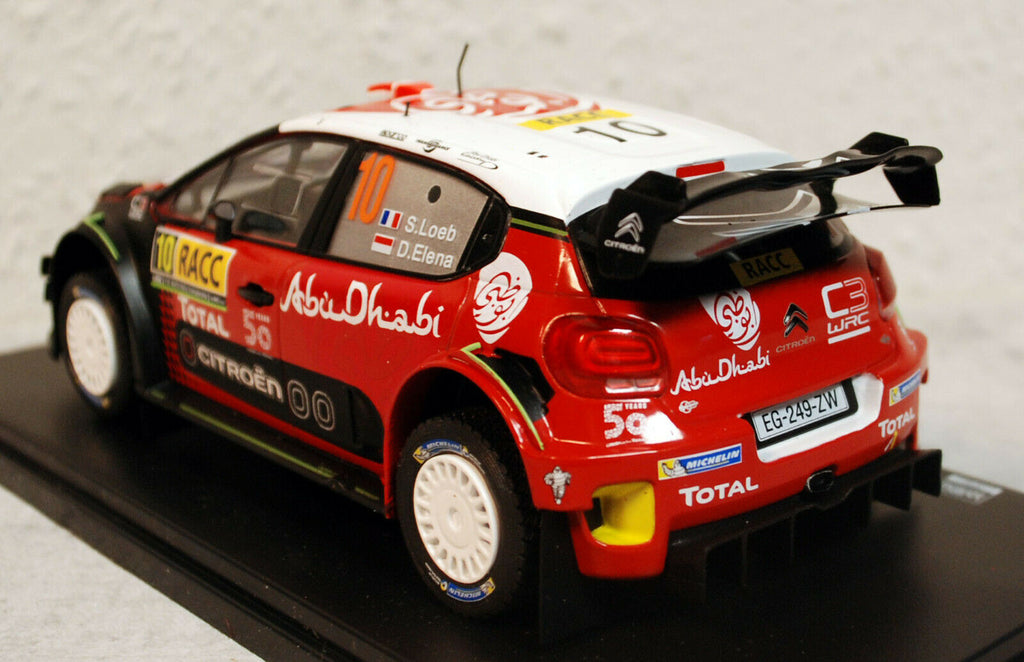 2018 Citroen C3 WRC Loeb / Elena # 10 Rallye Cataluna 1:24 Altaya