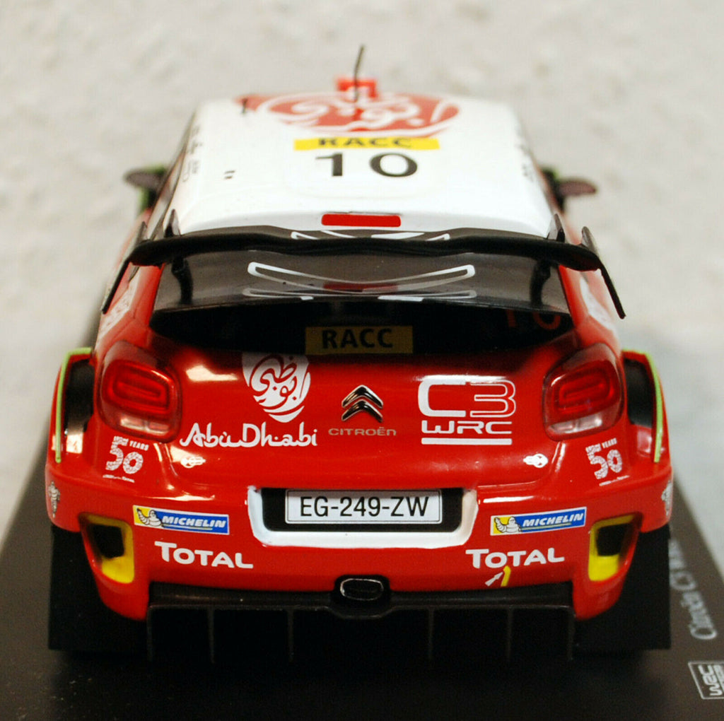 2018 Citroen C3 WRC Loeb / Elena # 10 Rallye Cataluna 1:24 Altaya