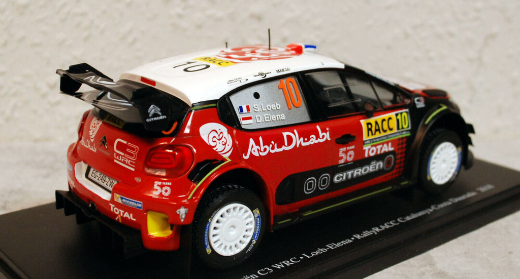 2018 Citroen C3 WRC Loeb / Elena # 10 Rallye Cataluna 1:24 Altaya