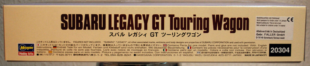1991 Subaru Legacy Touring Wagon JDM 1:24 Hasegawa 20304