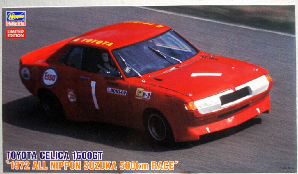 1972 Toyota Celica 1600 GT All Nippon Suzuka 500 Km JDM 1:24 Hasgawa 20344