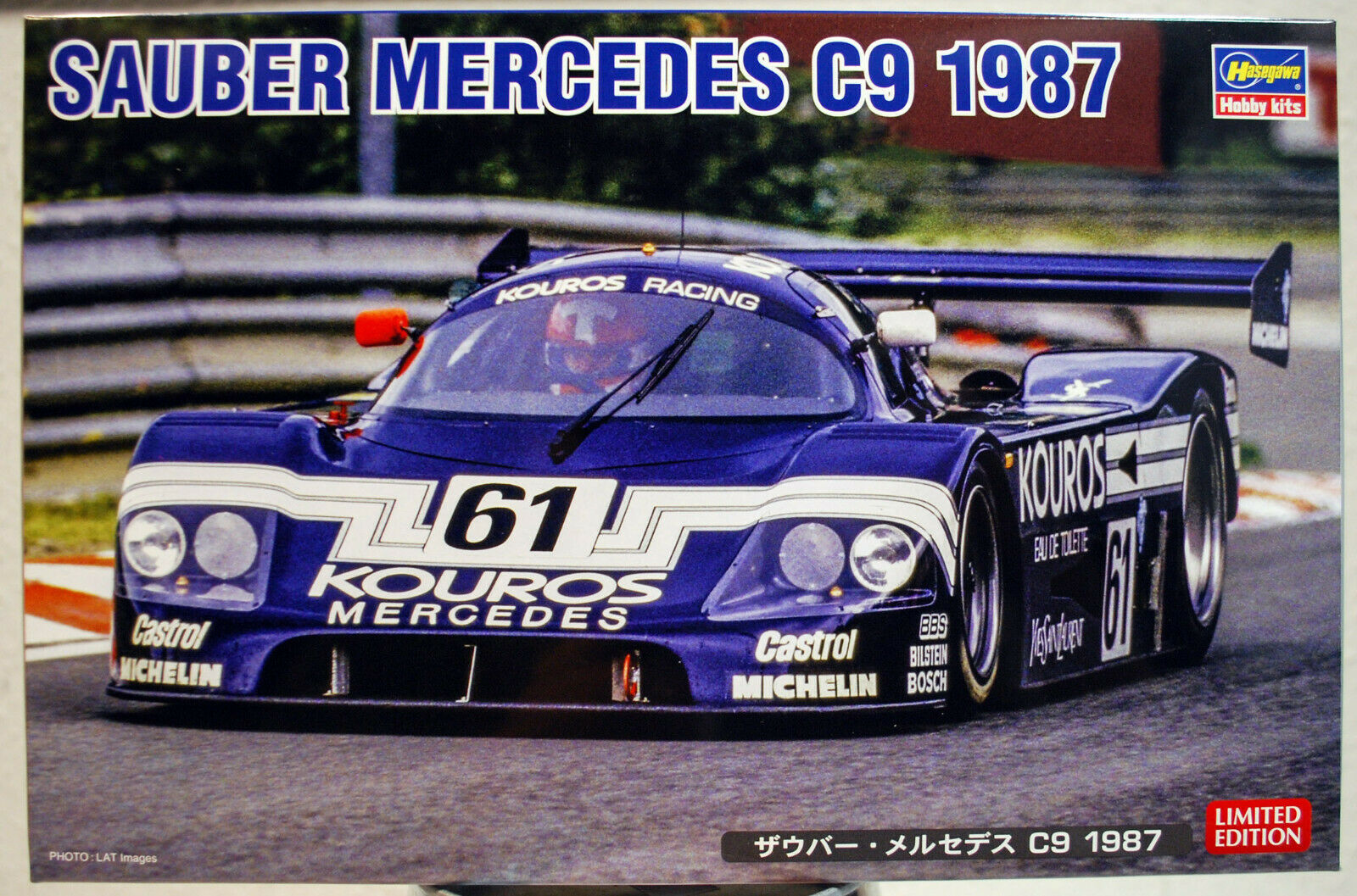 Hasegawa 20373 1987 Sauber Mercedes C9 Kouros 1:24