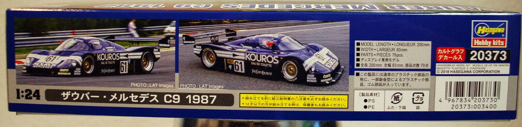 Hasegawa 20373 1987 Sauber Mercedes C9 Kouros 1:24