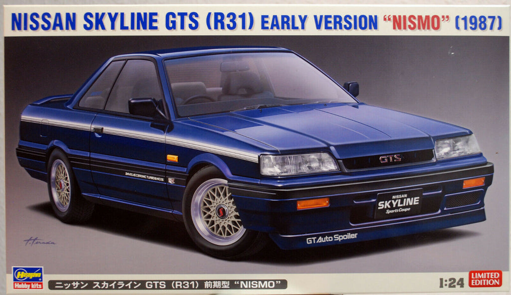 Hasegawa 20378 1987 Nissan Skyline GTS R 31 Nismo Early 1:24