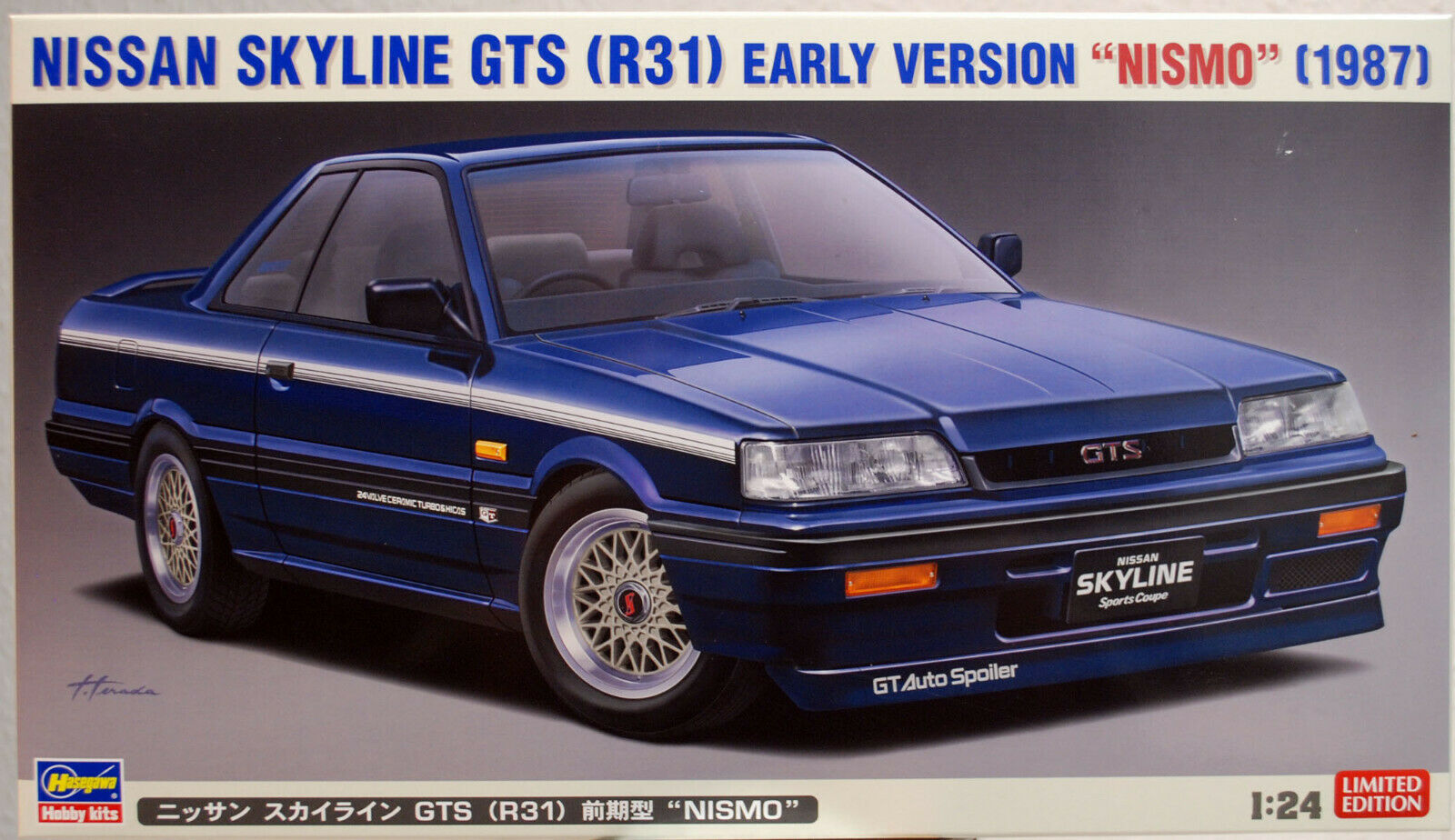 Hasegawa 20378 1987 Nissan Skyline GTS R 31 Nismo Early 1:24