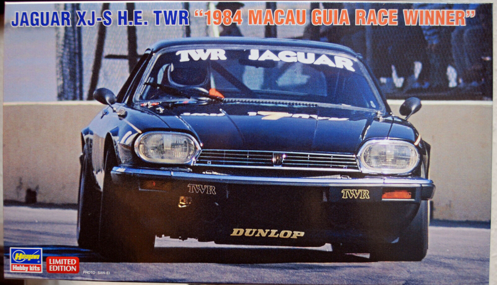 Hasegawa 20489 1984 Jaguar XJ-S H.E. TWR Macau Guia Race Winner 1:24