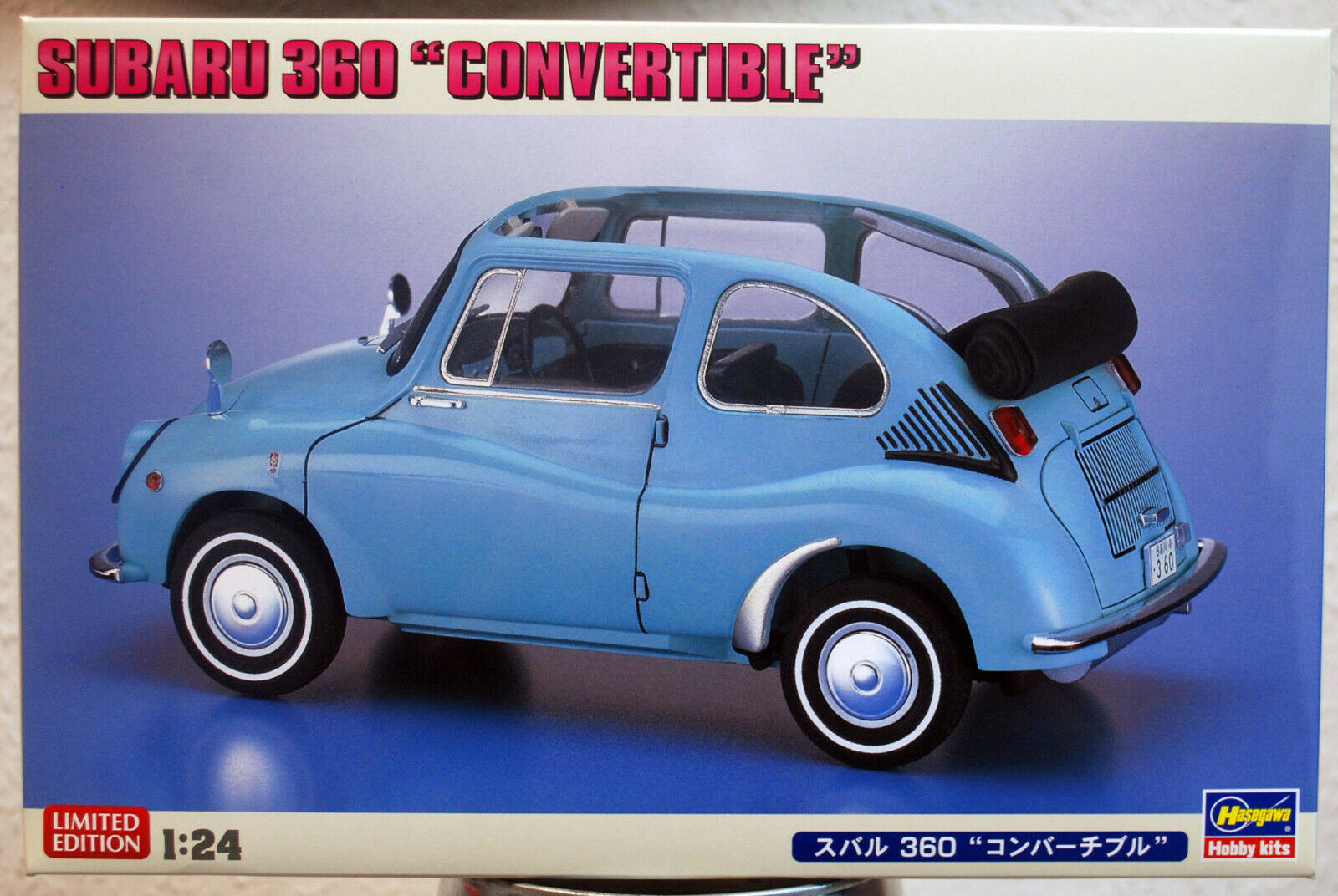 Hasegawa 20494 1968 Subaru 360 Convertible K111 1:24